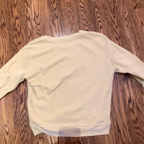 Stateside (from Anthropologie) Lace Vintage Look Sweatshirt - Picture 6 of 6